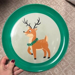Wondershop Reindeer Melamine Plate